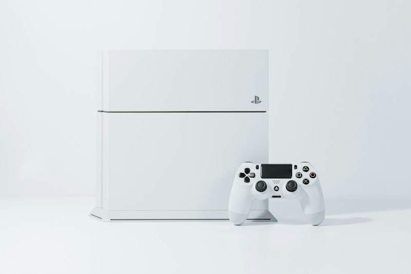 Video game console with wireless controller