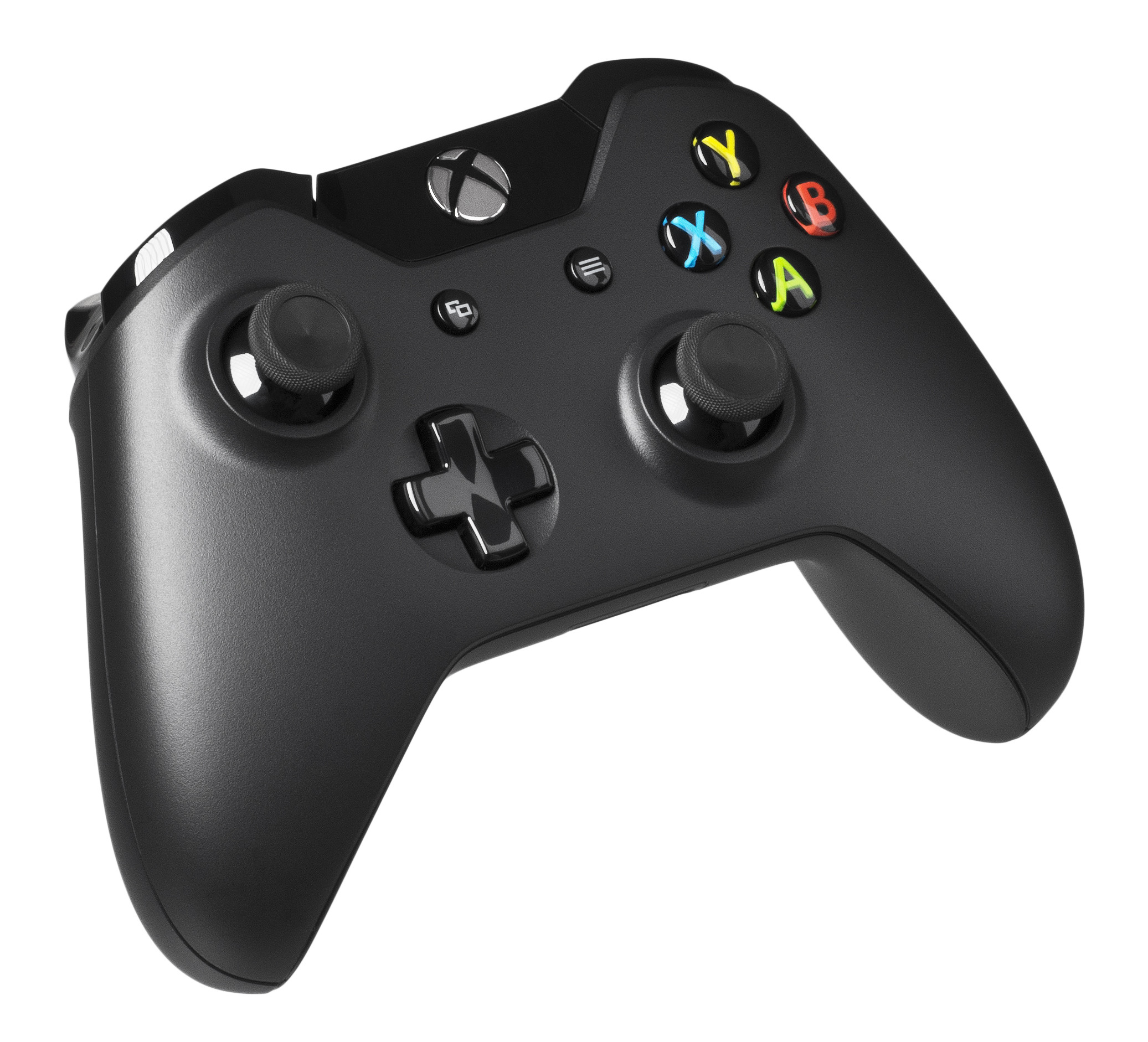 Ergonomic wireless gaming controller with precision thumbsticks